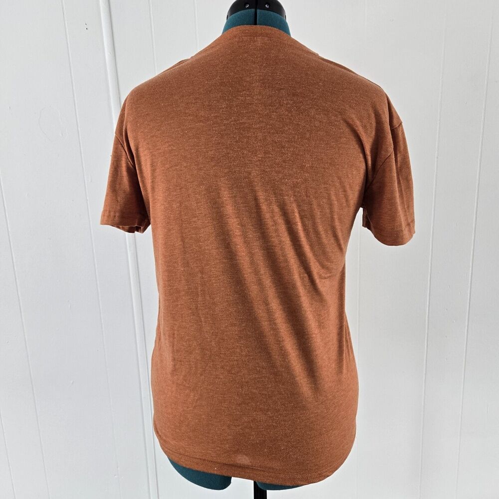 Buffalo Bills Short Sleeve‎ T-shirt Body Lotion Rust Color Western Womens Sz Med - Picture 6 of 10